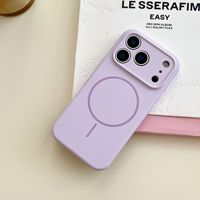 Nouvelle coque magnétique en silicone à trous fins pour iPhone 12 13 14 15 16 17 Pro Max 14 15 16 17 18 Air – Étui de téléphone portable
