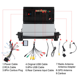 Hikity 7 pollici Android Car Audio per <span class=keywords><strong>Fiat</strong></span> Punto 2005-2009/<span class=keywords><strong>Linea</strong></span> 2007-2011 2 + 64G Wireless Carplay/Android Auto/GPS/WiFi OEM ODM - Product Image 5