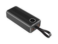 Batterie Externe OEM 2026 pour Extérieur, Haute Capacité 30000mAh, 30W, Batterie Li-Polymère avec Écran LCD, Double Port USB à Charge Rapide, Micro USB