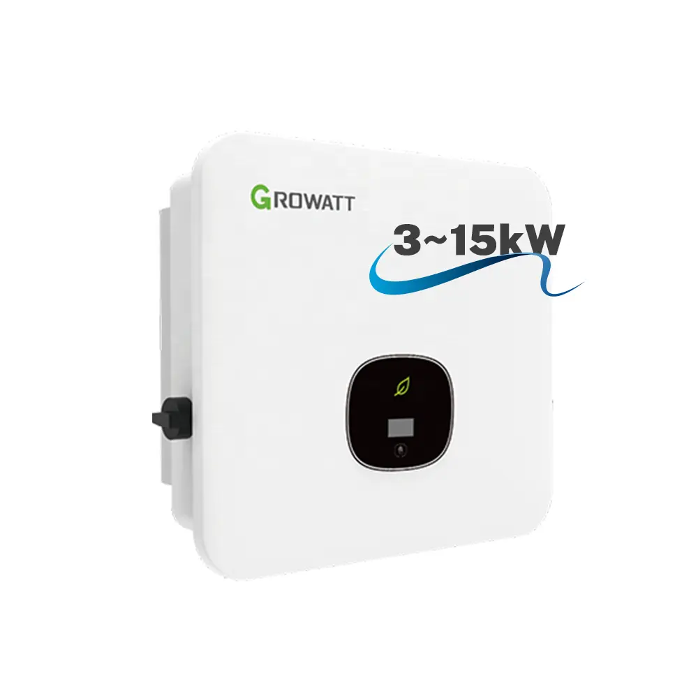 Growatt Solar Inverter 10kw 20kw 30kw Distributeur Prijs Compleet Zonne-Omvormer Systeem