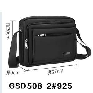 2024 người đàn ông công suất lớn đa chức năng không thấm nước Crossbody Messenger Cặp tài liệu thiết kế mềm - Product Image 2