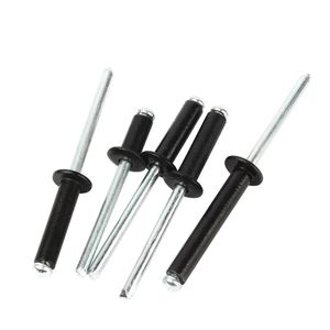 <span class=keywords><strong>Rivet</strong></span> aveugle à longue tête affleurante noire avec noyau de peinture <span class=keywords><strong>Rivet</strong></span> pop à tête bombée en aluminium Catégorie de produit Rivets - Product Image 1