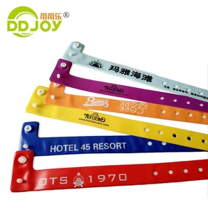 Quà Tặng giá rẻ PVC Vòng đeo tay cho các sự kiện, tùy chỉnh mã QR xác định nhựa Vinyl dây đeo cổ tay - Product Image 5