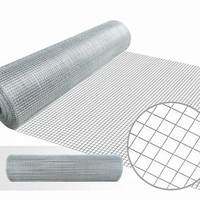 Maille soudée en acier galvanisée plongée chaude de maille de filet de maille soudée pour le mur fixe ou soulever l'animal