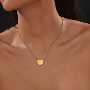 Myneck oro placcato 18K collana ciondolo in acciaio inox Design unico stella cibernetica per l'autunno 2024 nuovo amore 11 & 11 regalo - Product Image 4