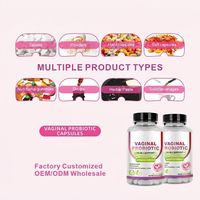 Capsules Probiotiques Vaginales HDK OEM ODM pour l'Équilibre du pH de la Flore Intime Féminine et la Santé des Voies Urinaires – Complément à Marque Blanche