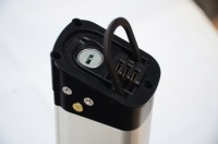 Caja de Batería Interna Oculta para Bicicleta Eléctrica ALX095, Compatible con 36V-72V 18650/21700, Aleación de Aluminio de Alta Calidad, Fabricación OEM