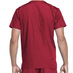 Tenues d'infirmière personnalisées pour femmes et hommes, ensemble de blouses et pantalons pour infirmières, uniformes pour hôpital, haut et pantalon avec plusieurs poches - Product Image 2