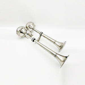 แตรรถยนต์, แตรไฟฟ้าแบบท่อคู่, แตรไฟฟ้าสแตนเลส, แตรลมรถยนต์ - Product Image 5