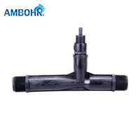 AMBOHR AVS0404D 1/4-3 PVDF fil vide Venturi débitmètre bon marché Venturi