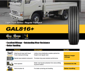 New lốp gal816 + 700R16 14PR lốp xe cho xe tải sử dụng Trung Quốc lốp xe - Product Image 3