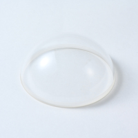 Lentille en verre K9 de haute précision, dôme optique de 100 mm de diamètre N-BK7 pour l'exploration des grands profondeurs et l'imagerie scientifique