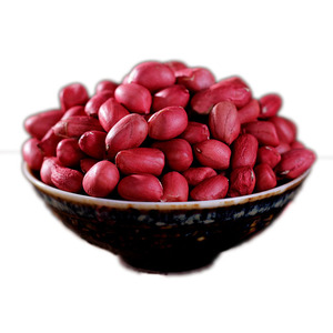 This Seasons Red Skin Four-grain Red-skinned Shelled Peanuts New Crop Sun-dried; Red-skinned Groundnut <strong>Kernels</strong> - Product Image 1