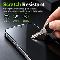 Film de protection d'écran anti-espion 9H à couverture intégrale pour iPhone Duo X XS 11 12 13 14 15 16 17 E 18 Pro Max, verre trempé pour la confidentialité