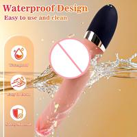 Prix usine jouets pour adultes gode vibrateur réaliste poussée vibrateur masseur pour femmes hommes et Couples fournisseur de jouets sexuels