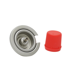 Valvola Gas Aerosol in metallo industriale chiudibile a chiave coperchio Spray per cottura all'ingrosso tappi per bottiglie - Product Image 1