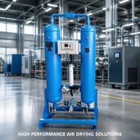 Sécheur d'air à adsorption sans chaleur à point de rosée bas 3,8 Nm³/min