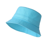 OEM alta calidad personalizado bordado Logotipo de moda lienzo Denim ala ancha gorra de pescador sombrero de cubo