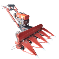 Moissonneuse-batteuse multifonctionnelle portable, facile à utiliser, pour la récolte du blé et du riz en ferme