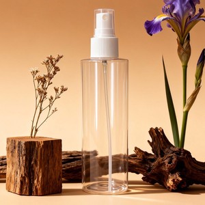 Fabricant de flacons pulvérisateurs cosmétiques en plastique PET transparent de qualité supérieure, 100 ml, 120 ml, 150 ml, 200 ml, pour toner, crème solaire faciale - Product Image 1