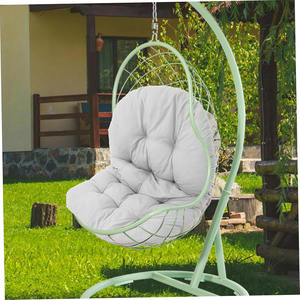 7960 Style moderne oeuf balançoire chaise matelassé coton <span class=keywords><strong>coussin</strong></span> de siège <span class=keywords><strong>pour</strong></span> jardin extérieur étanche amovible couverture oeuf chaise <span class=keywords><strong>coussin</strong></span> - Product Image 3
