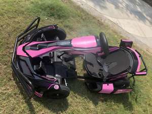 <span class=keywords><strong>Go</strong></span>-<span class=keywords><strong>Kart</strong></span> Elettrico con <span class=keywords><strong>Batteria</strong></span> al Litio 350W, Velocità Massima 25Km/H, Costruzione in Acciaio, Guida Automatica per Corse di Karting all'Aperto - Product Image 6