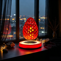 Lámpara de Huevo de Dragón Levitante Magnética con Enchufe Cuadrado HCNT, Luz Nocturna LED Flotante, Decoración para el Hogar, Regalo Único