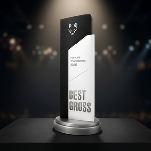 High Quality Golf <b>Trophy</b> Luxury <b>Trophy</b> Premium Crystal Award <b>Trophy</b> Executive Recognition Award Custom Engraved Crystal Metal - Product Image 3