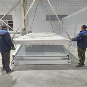 Usine Fournit des Maisons Conteneurs Pliables pour les Chantiers <span class=keywords><strong>de</strong></span> Construction <span class=keywords><strong>de</strong></span> Communautés Mobiles Alimentées à l'Énergie Solaire Imperméables et Légères - Product Image 3