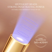 GULAURI 2025 Séchoir à ongles sans fil à durcissement rapide rechargeable Mini lampe à ongles UV LED