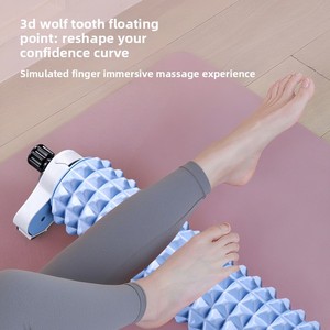 Rouleau de massage en mousse innovant 2026 avec support réglable à 3 niveaux, mains libres, pour massage des tissus profonds du dos et des jambes, en EVA renforcé d'acier - Product Image 2
