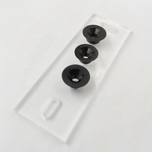 Glass Accessories <strong>Countersunk</strong> M8 Nylon Rubber Gasket <strong>Washer</strong> for Panoramic Padel Tennis Court - Product Image 2