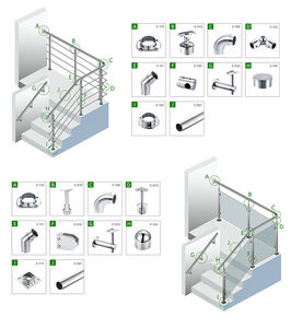 Accessoires modernes en acier inoxydable pour rampes d'escalier, pinces à verre moulées sur mesure <span class=keywords><strong>de</strong></span> précision, pièces <span class=keywords><strong>de</strong></span> <span class=keywords><strong>fixation</strong></span> pour balustrades <span class=keywords><strong>de</strong></span> balcon, résistantes à l'eau - Product Image 6