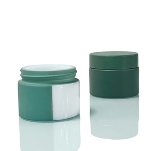 Frascos de Vidrio Opal con Logotipo Personalizado, Laterales Rectos, Rojo Rosado, Herméticos, 15g 30g 50g 100g, Recipientes de Vidrio de Colores con Tapas de Plástico - Product Image 5