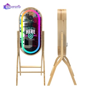 Miroir photo en bois pour événements et mariages, <span class=keywords><strong>prix</strong></span> d'usine, abordable, haute qualité, en stock, livraison rapide - Product Image 2