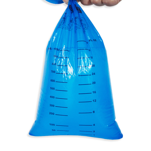 Bolsa de Vómito Biodegradable Médica de Fábrica al por Mayor, Bolsa de Emesis Desechable de Plástico PE Azul para Automóvil y Hospital - Product Image 4