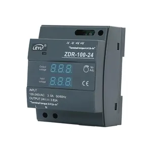 Alimentation rail din 60W 100W 150W 110V 220V AC à DC 12V 15V 24V 48V alimentation à découpage à sortie unique