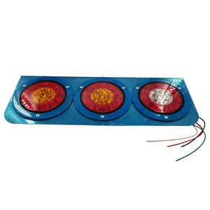 Pièces de système d'éclairage de camion de haute qualité, universelles, électroplaquées, LED, triple feu arrière, feu latéral pour remorques - Product Image 5