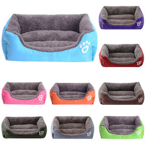 Lit pour chiens, nid pour animaux domestiques, confortable, <span class=keywords><strong>grand</strong></span>, rectangle, fournitures pour petits, moyens et grands félins - Product Image 5