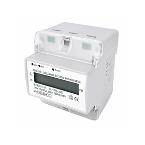 Compteur d'énergie triphasé sur rail DIN, classe 1.0/2.0, mesure de puissance précise, tarifs multiples, surveillance à distance sécurisée en temps réel - Product Image 2