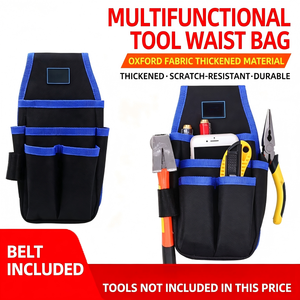 garden <b>tool</b> <b>bags</b>, multi-functional repair <b>tool</b> waist <b>bags</b>, canvas and Oxford cloth electrician <b>tool</b> <b>bags</b>, electrician - Product Image 5