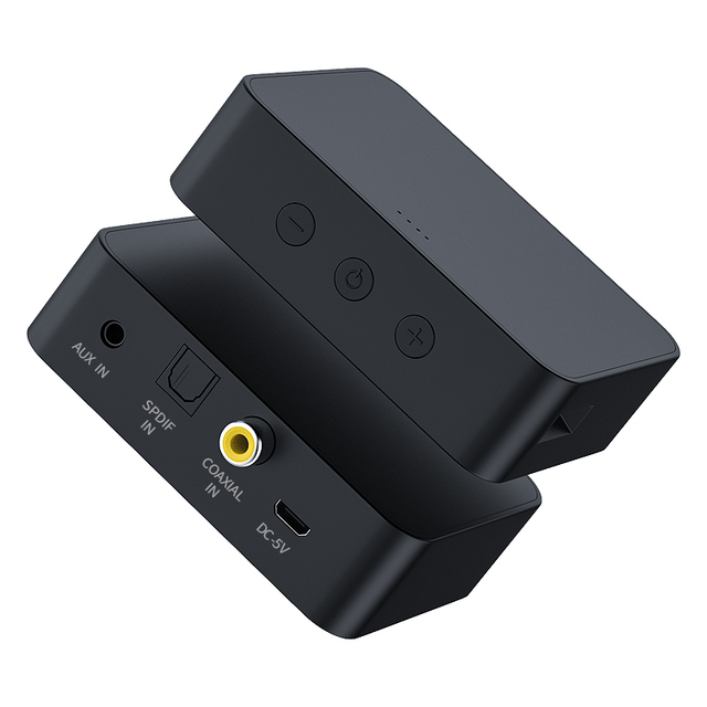 2023 HG 5.0 Audio Transmitter YET-T6 Bluetooth 3.5mm AUX SPDIF RCA TF Card Music Adapter for Household Computer Accessory