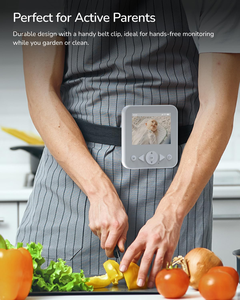 Expandable Dual <b>Camera</b> Support Baby Monitor System 2.8 Inch Screen Auto Switch View - Product Image 2