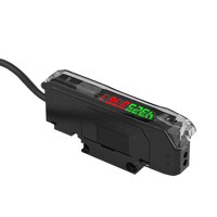 Amplificateur de fibre optique numérique universel double ultra-haute vitesse DC12-24V économique pour tous les capteurs à fibre optique