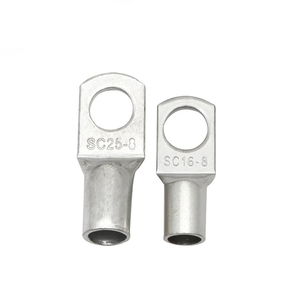 Đầu nối dây cáp dạng ống đa kích thước loại <span class=keywords><strong>SC</strong></span>, đầu nối điện bằng đồng, đầu cos ép, phụ kiện nối dây - Product Image 1