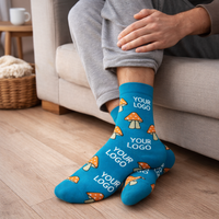 Chaussettes de sport de basketball pour hommes, en coton, respirantes, tricotées, style décontracté, automne classique