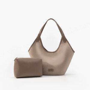 Sac à main pour femme en PU de luxe grande capacité avec fermeture à glissière - Product Image 5