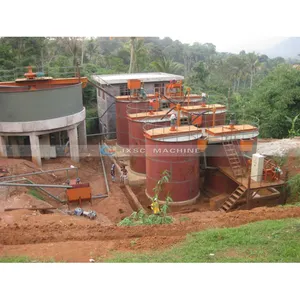 सोने प्रसंस्करण 500 टी/डी मोबाइल सोना क्षालन संयंत्र सोने सीआईएल Leaching संयंत्र - Product Image 4