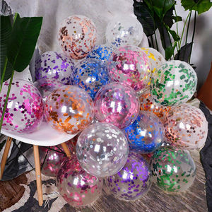 Globo ecológico con lentejuelas de 30cm para fiestas de <span class=keywords><strong>cumpleaños</strong></span> y bodas, decoraciones de globos de boda al por mayor - Product Image 3