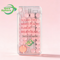 AuraSphere Oral Freshening Fruit Beads 4.5-6mm Multi-Taste One-Bite Burst Technology Sugar-Free Alcohol-Free Natural Ingredients